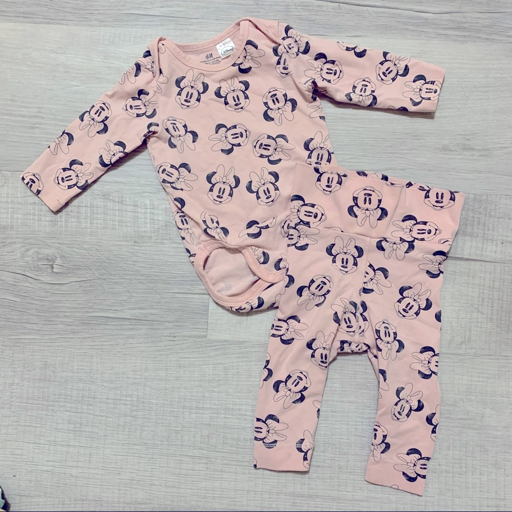 Baby Girl H& Minnie Mouse Outfit